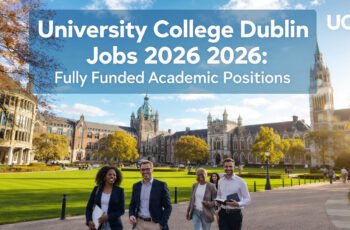 UCD Recruitment 2026: Fully Funded PhD Research Jobs in Ireland – Apply Online