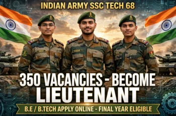 Indian Army Recruitment 2026: Eligibility, Vacancies, Salary, Selection Process and Application Guide